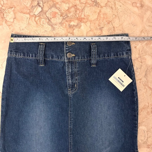 Vintage Y2K CANYON RIVER BLUES Long Denim Skirt 7 - Picture 6 of 11